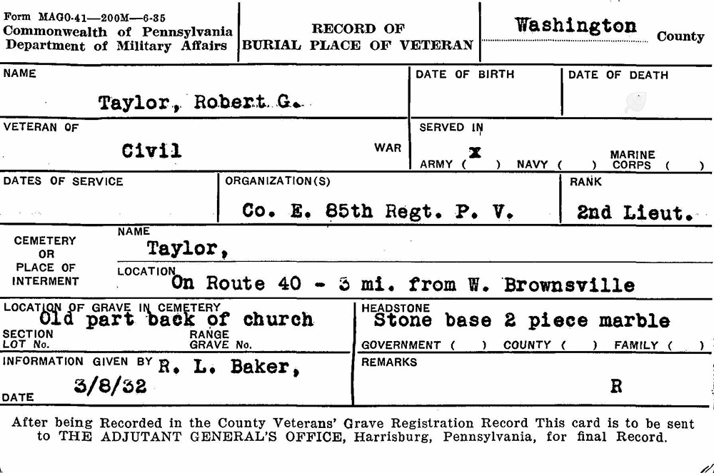 veteran burial